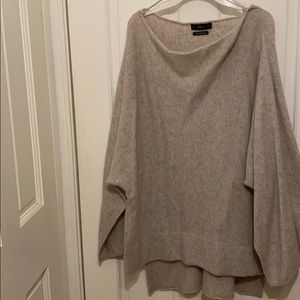 ZARA cashmere off-shoulder sweater